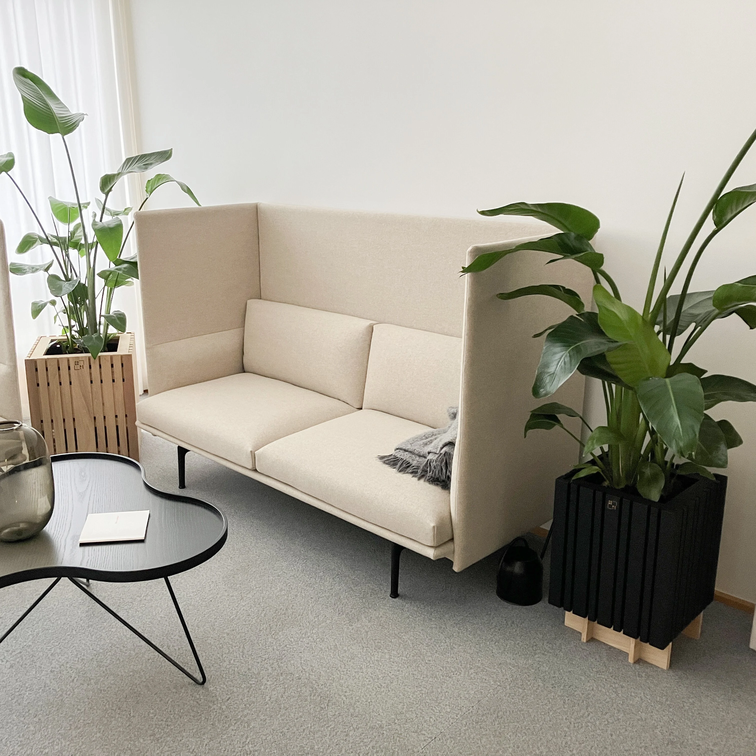 Squarely ApS - lounge område på et kontor
