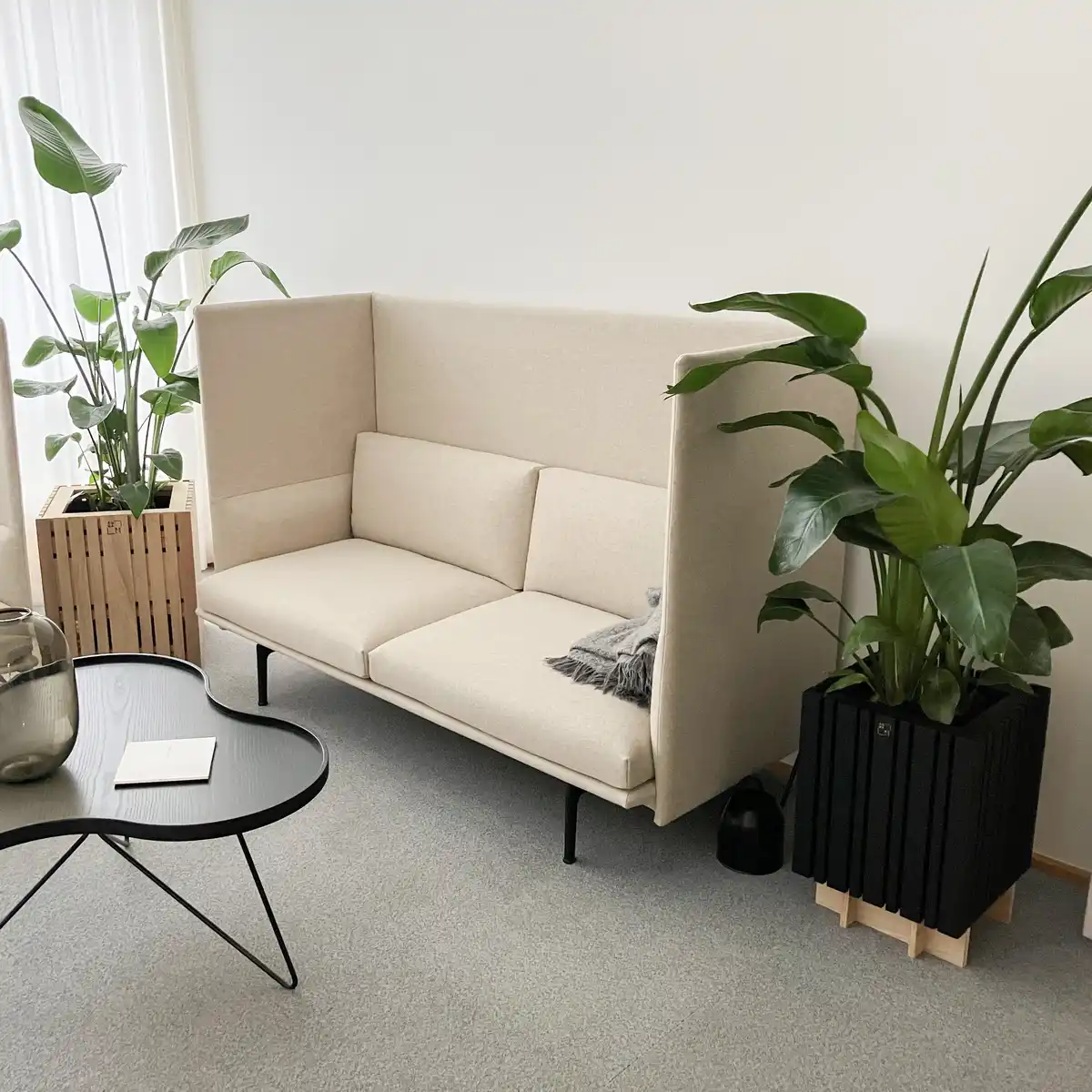 Squarely ApS - lounge område på et kontor
