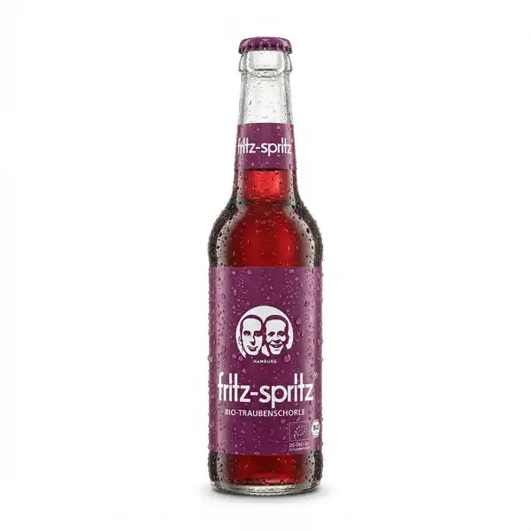 Fritz Bio Traubensaftschorle 0,33L