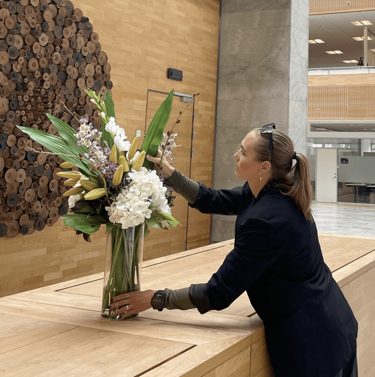 Floral Image - Vi kommer og bytter hver måned til en ny flot buket