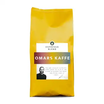 Signaturblend: "Omars Kaffe" til espresso - 1kg