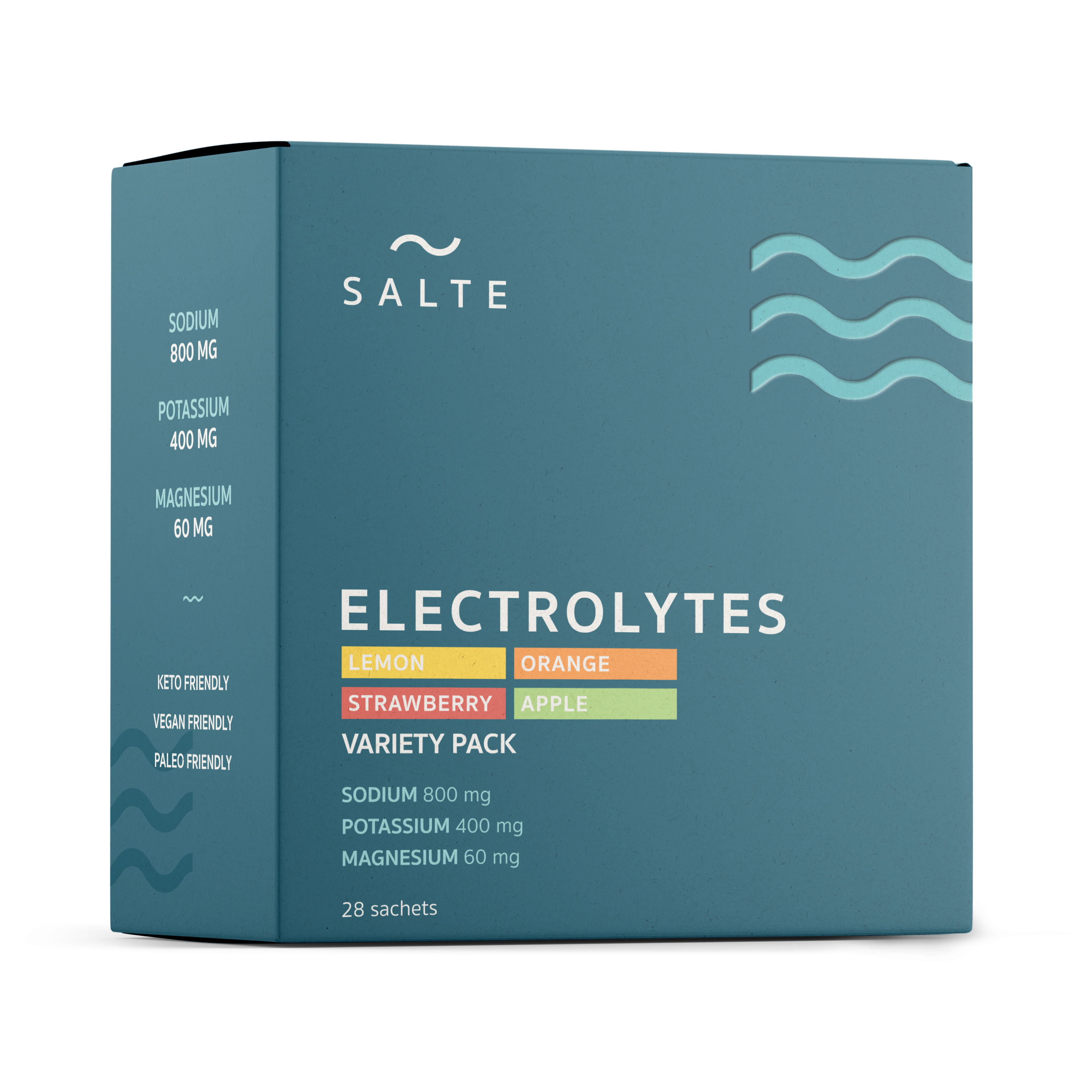 Salte Elektrolytter - Variety (28 stk.)