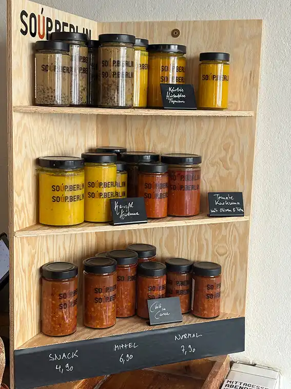 Die mittlere Suppenbar