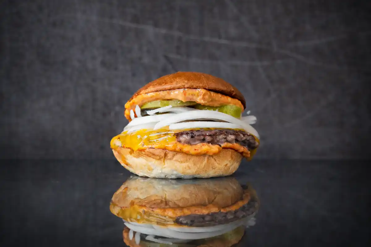 Sliders Original ApS - 4. Fire Beef Supreme - kan udskiftes til vegetarbøf