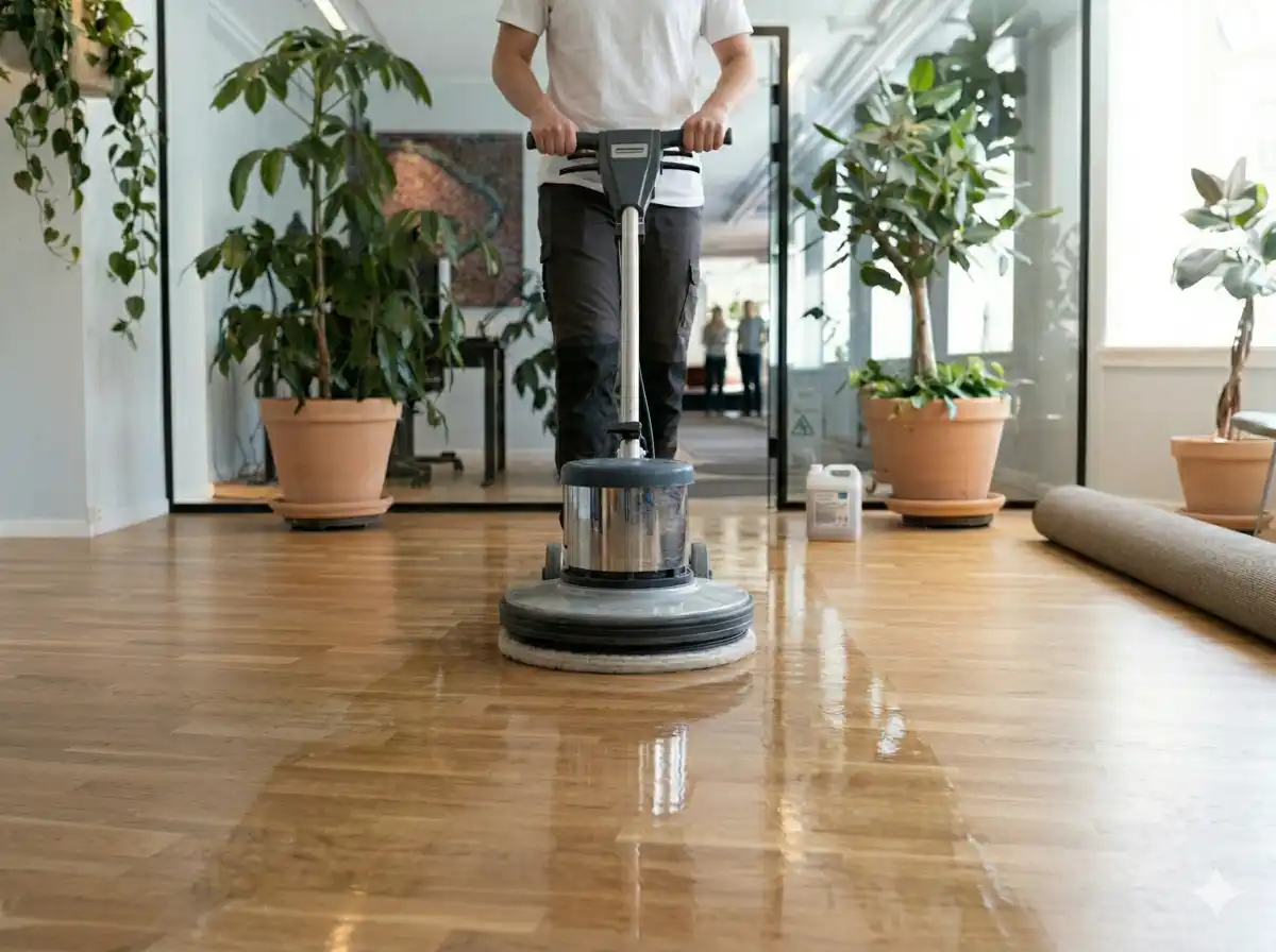 serviceU - Eksempel på polishbehandling (AI genereret)