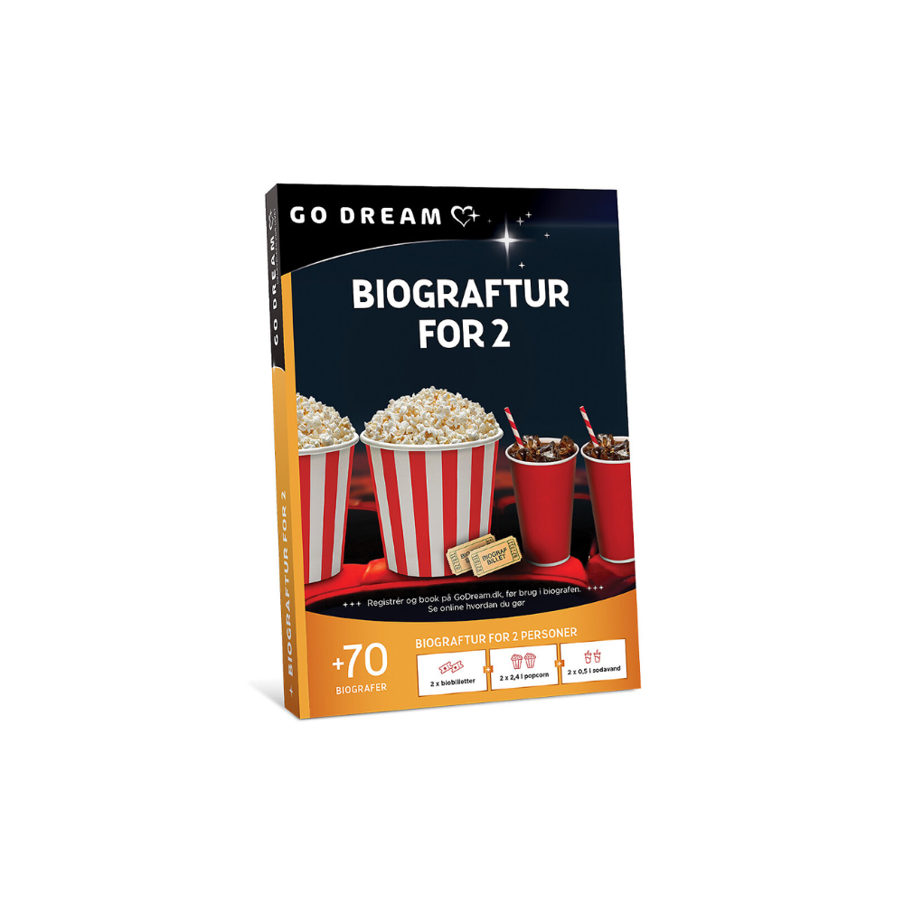 GO DREAM-oplevelse - BIOGRAFTUR FOR 2
