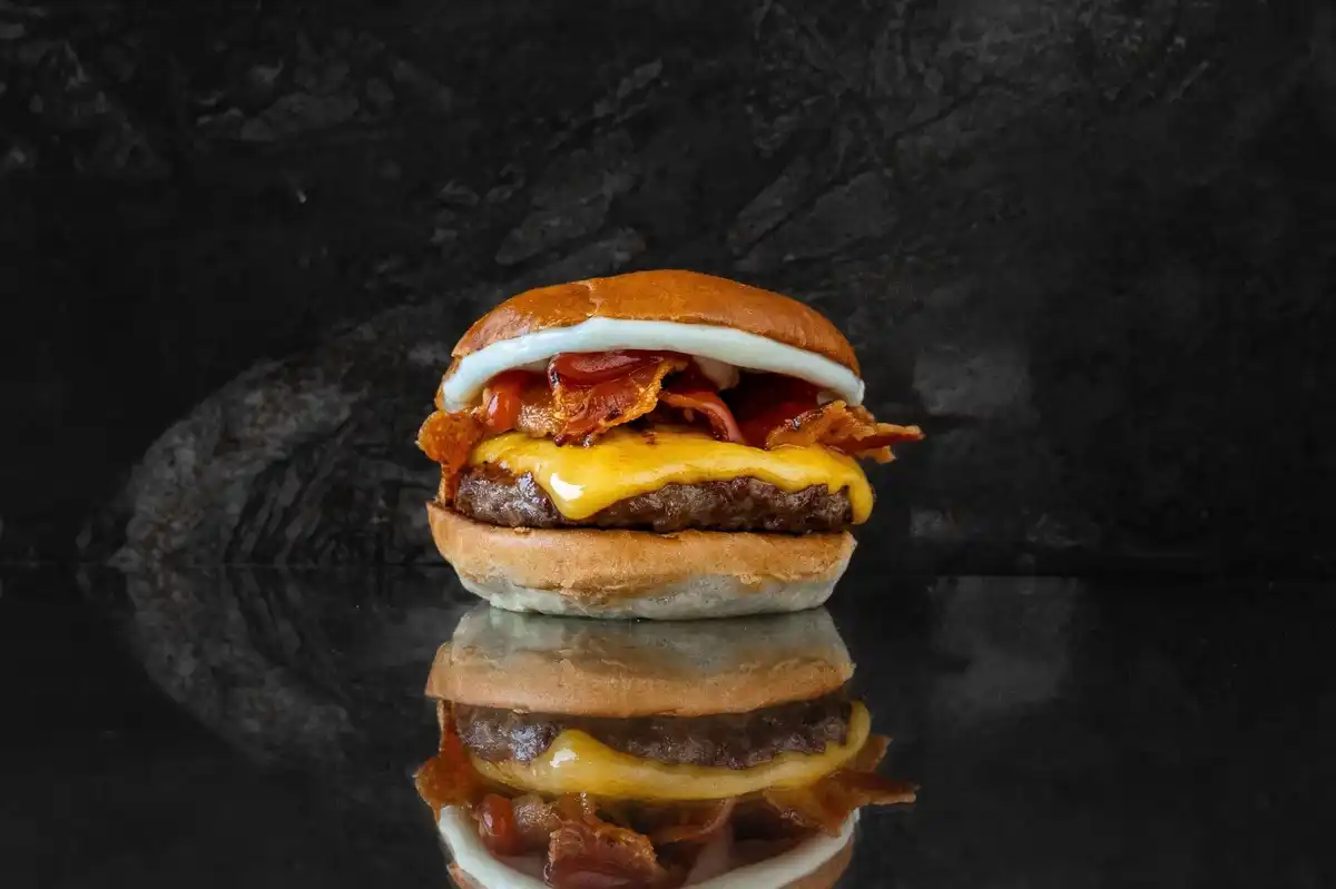 Sliders Original ApS - 3. Simply Cheese Bacon - kan udskiftes til vegetarbøf