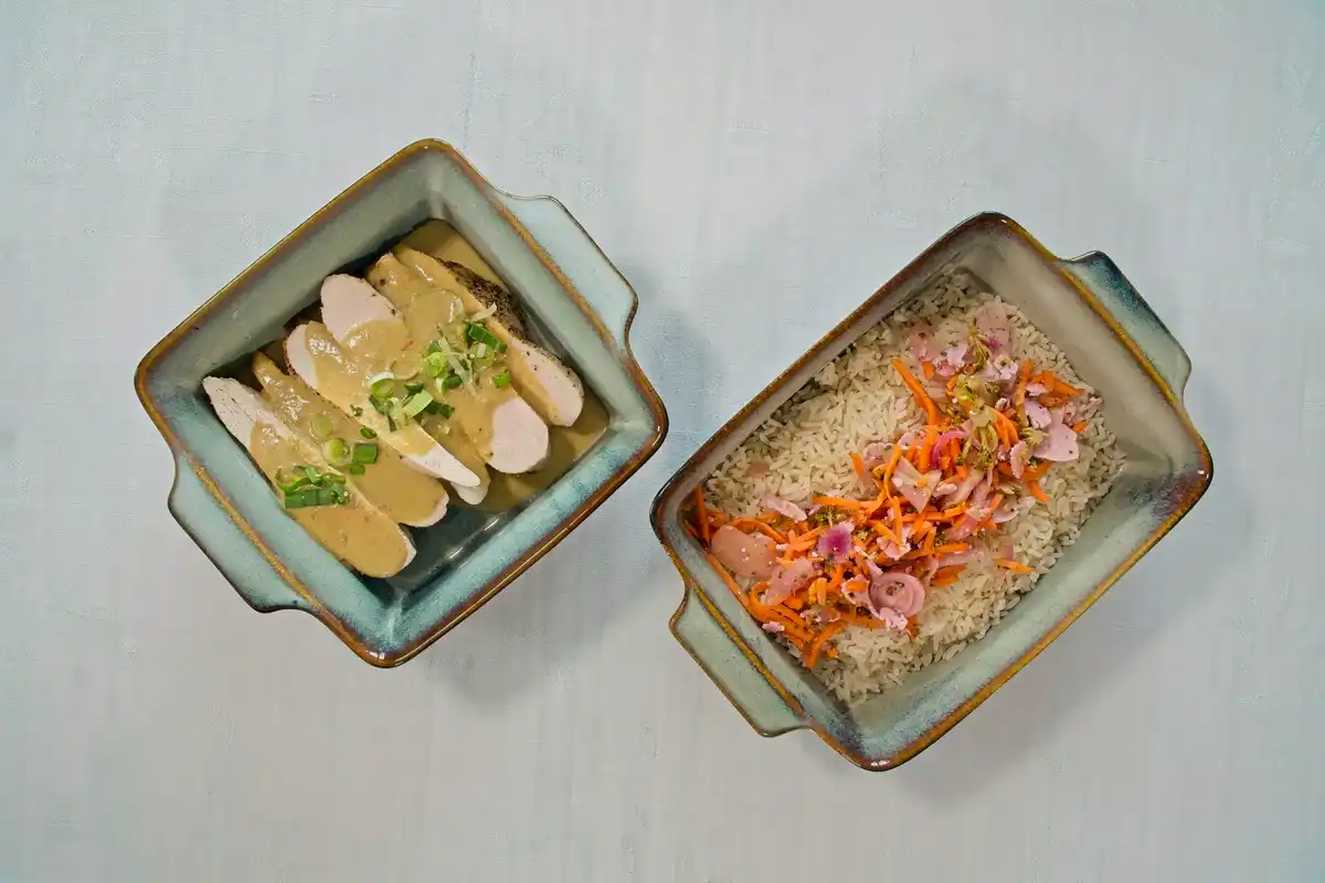 Spis Pænt - Eksempel på den lune ret med stivelse til vores frokostordning