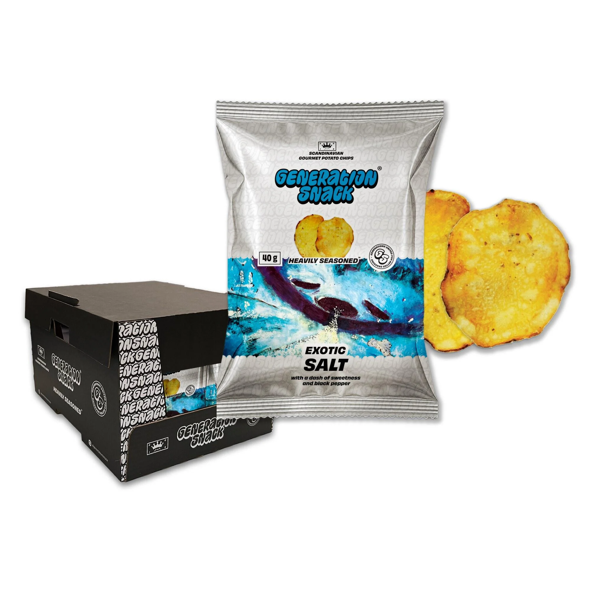 Generation Snack - Exotic Salt 40g (20 poser)