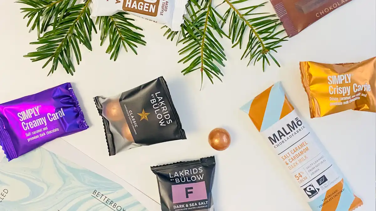 BETTERBOX - December glæde på kontoret med vores Office Box med delevenlige lækkerier