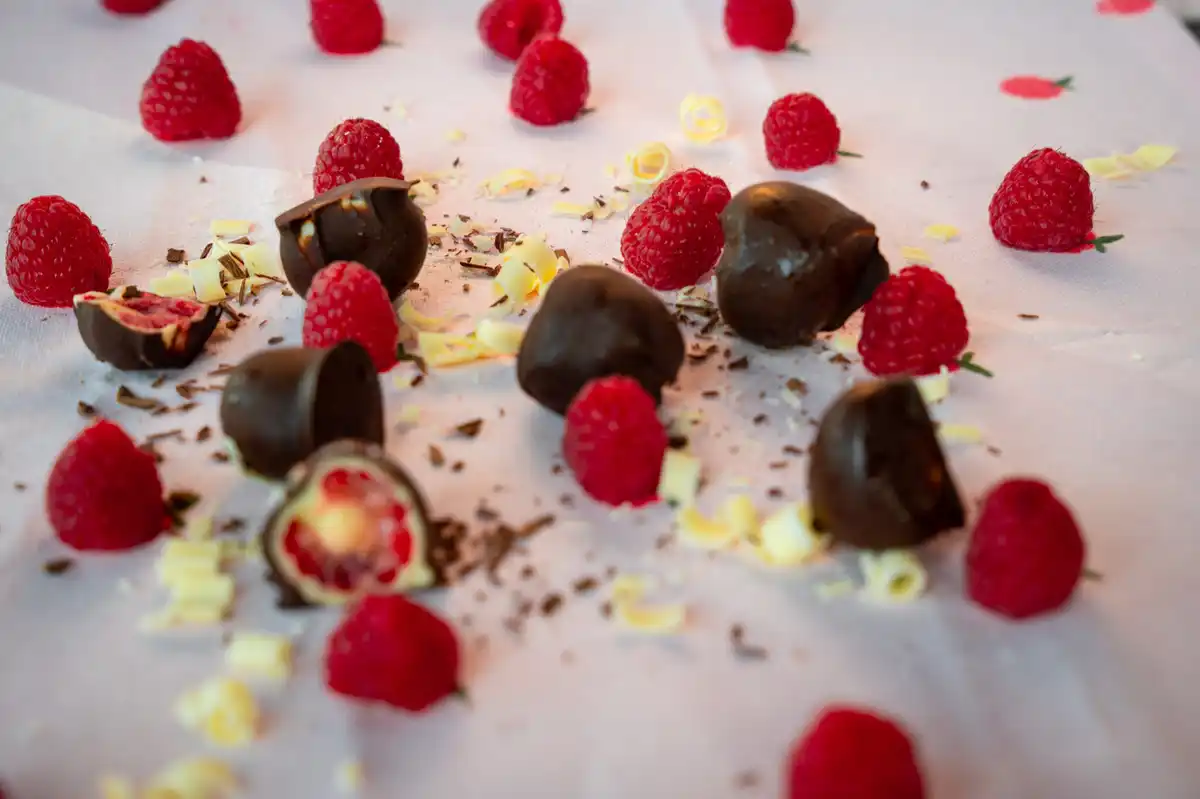 Velvet - Berries for the Soul - Chokoladeovertrukne hindbær