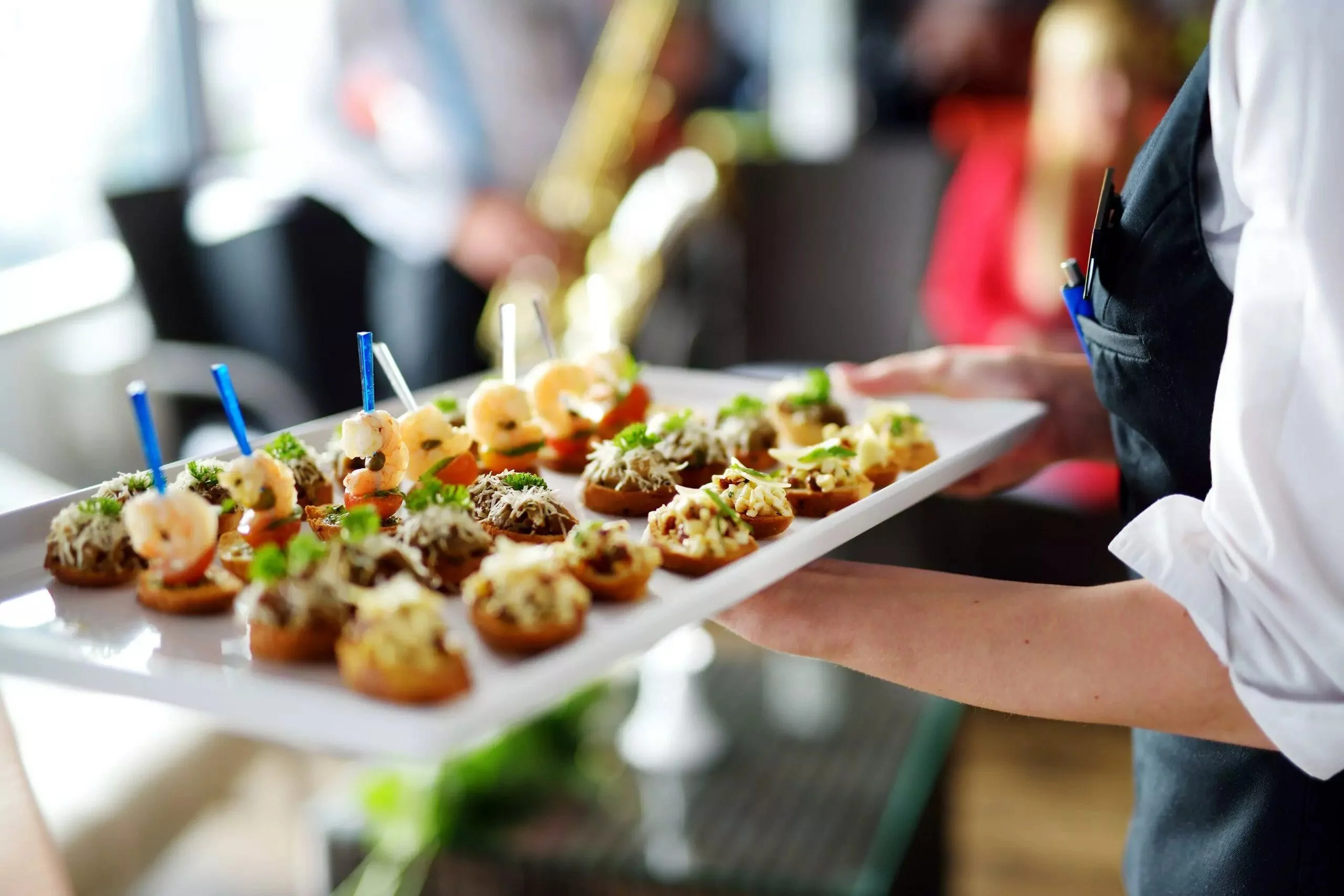 Nordic Food Service - Canapeer og små hapserer til arrangement.
