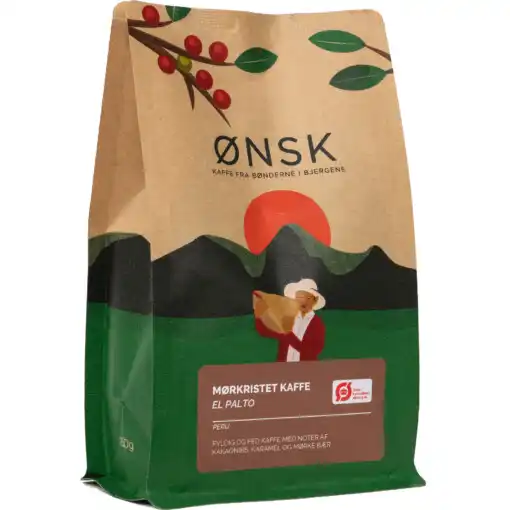 El Palto - Mørkristet kaffe ØKO - 1kg