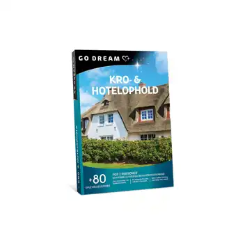 GO DREAM GAVEKORT - KRO- & HOTELOPHOLD