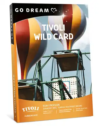 GO DREAM-oplevelser og E-gavekort til e-voucher - Tivoli Wild Card