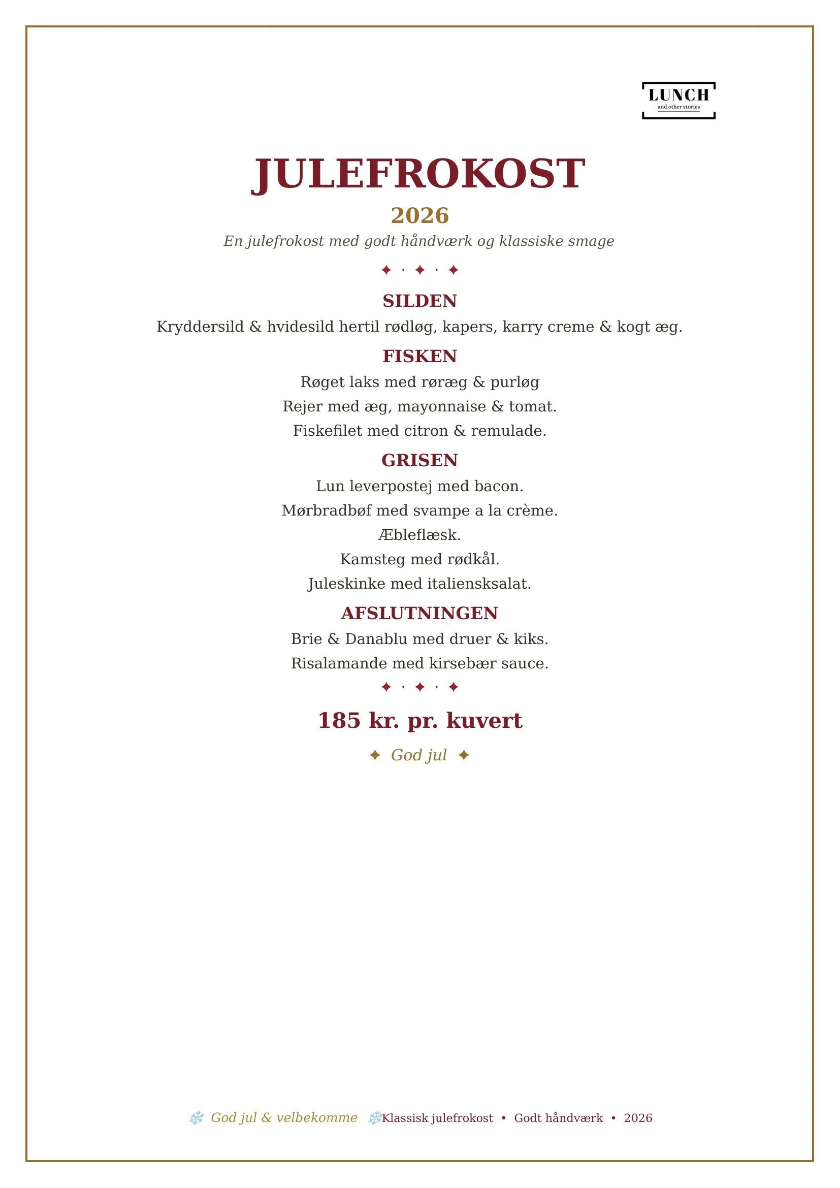 Julefrokost