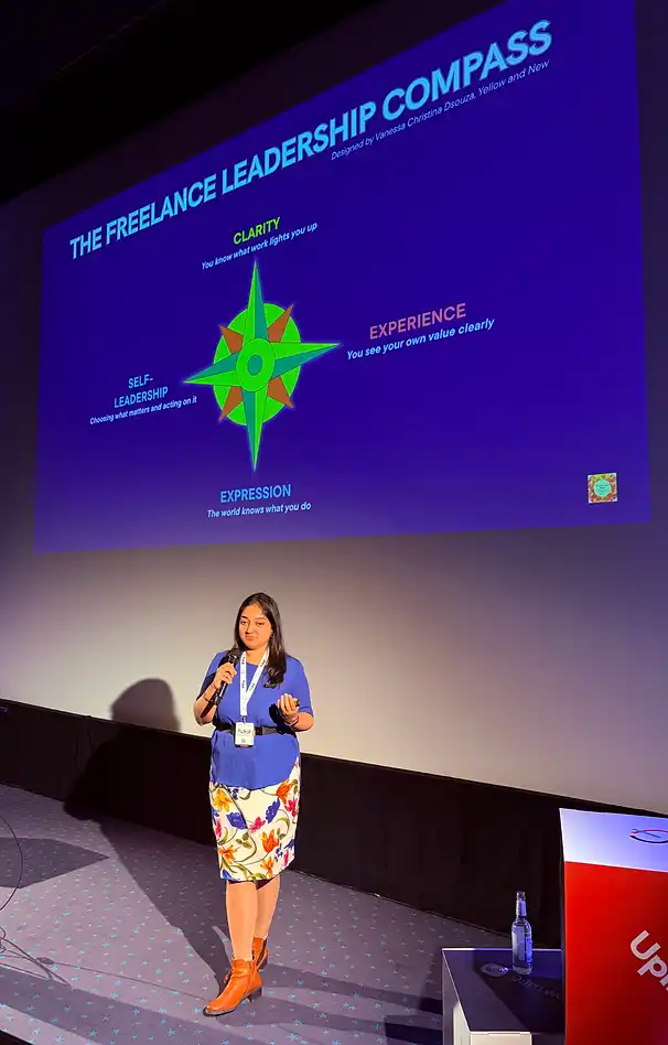 Yellow and New - Speaker at Freelance unlocked Berlin 2026