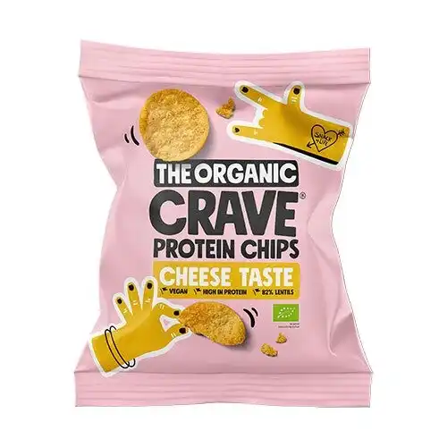 Protein Chips m.  Cheese / 8 stk