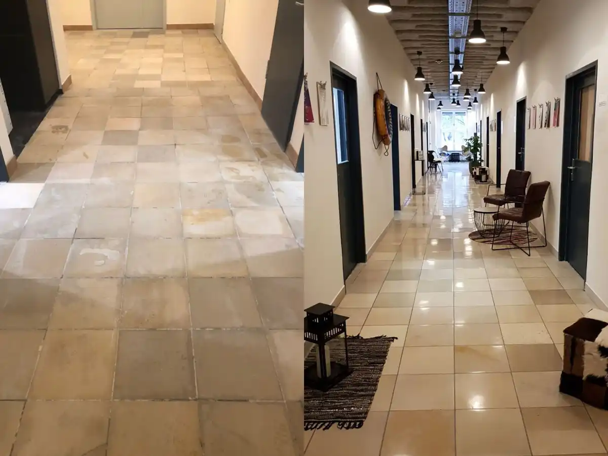 Dreimann Group GmbH - Vorher / Nachher - Grundreinigung