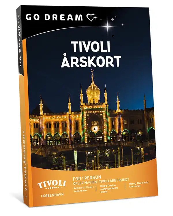 GO DREAM GAVEKORT - Tivoli Årskort