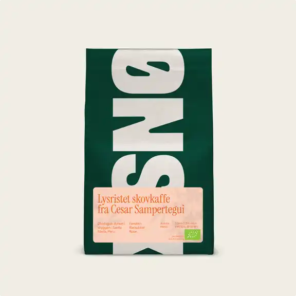 Cesar Sampertegui - Lysristet kaffe - 1 kg.