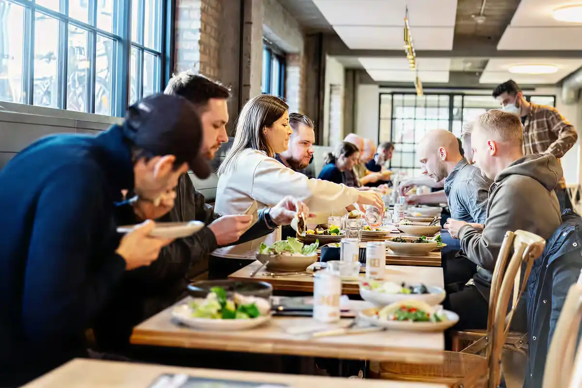 Madklubben Catering - Eksempel på kantineordning