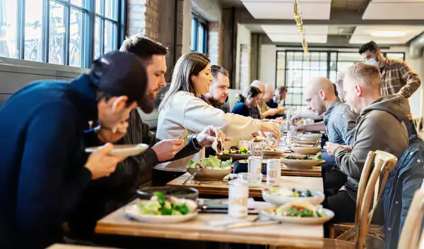 Madklubben Catering - Eksempel på kantineordning