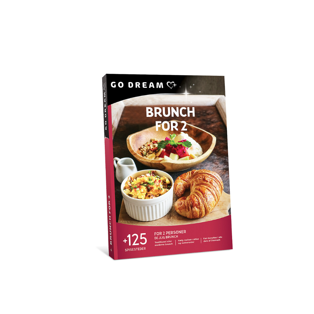 GO DREAM-oplevelse - BRUNCH FOR 2