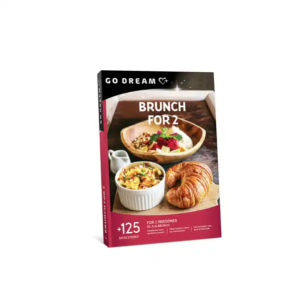 GO DREAM GAVEKORT - BRUNCH FOR 2