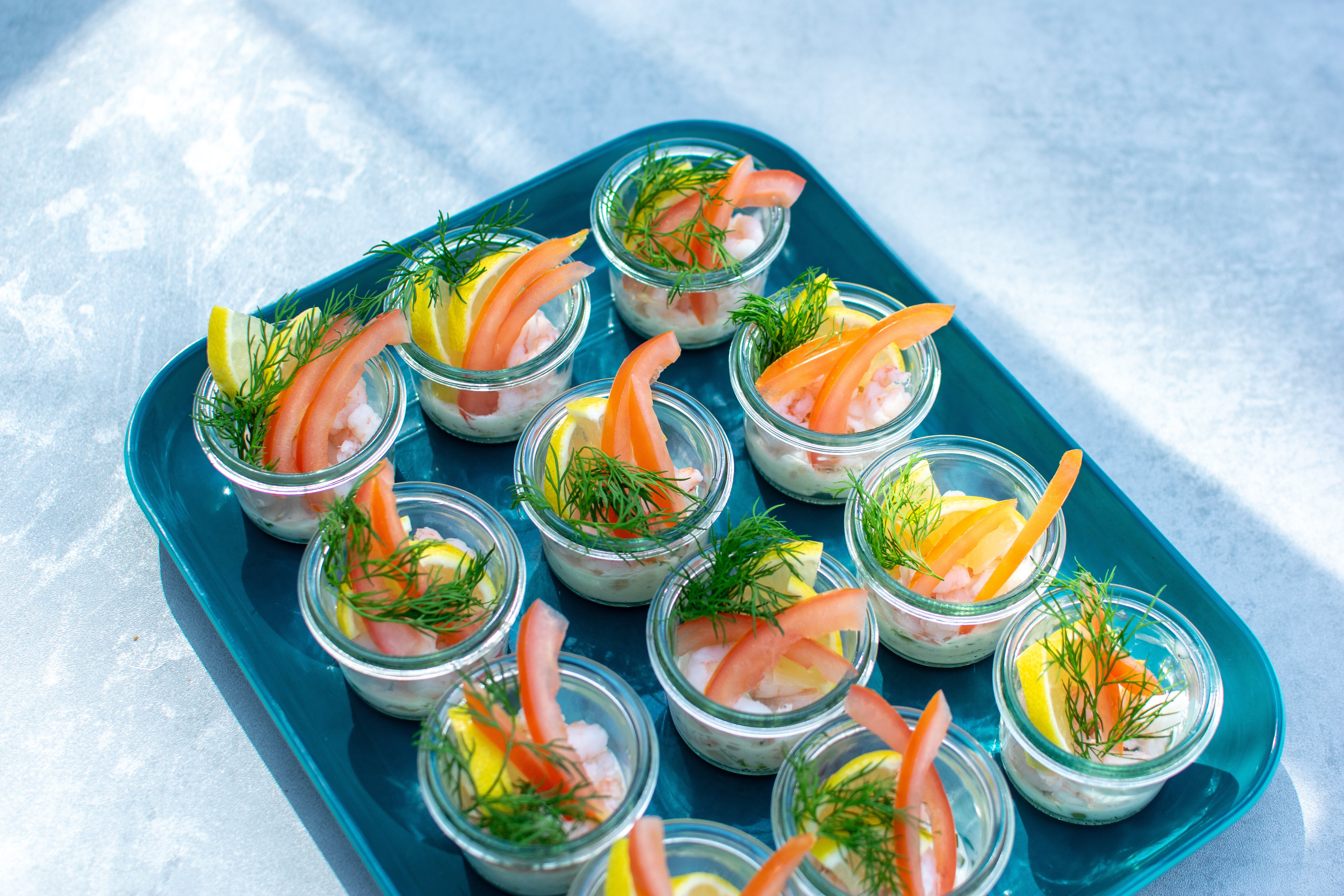 König Gourmet ApS - Portionsanrettet forret fra "König Gourmet"