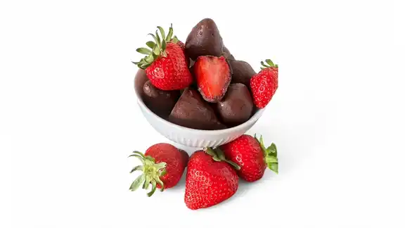 Strawberries Milk Chocolate