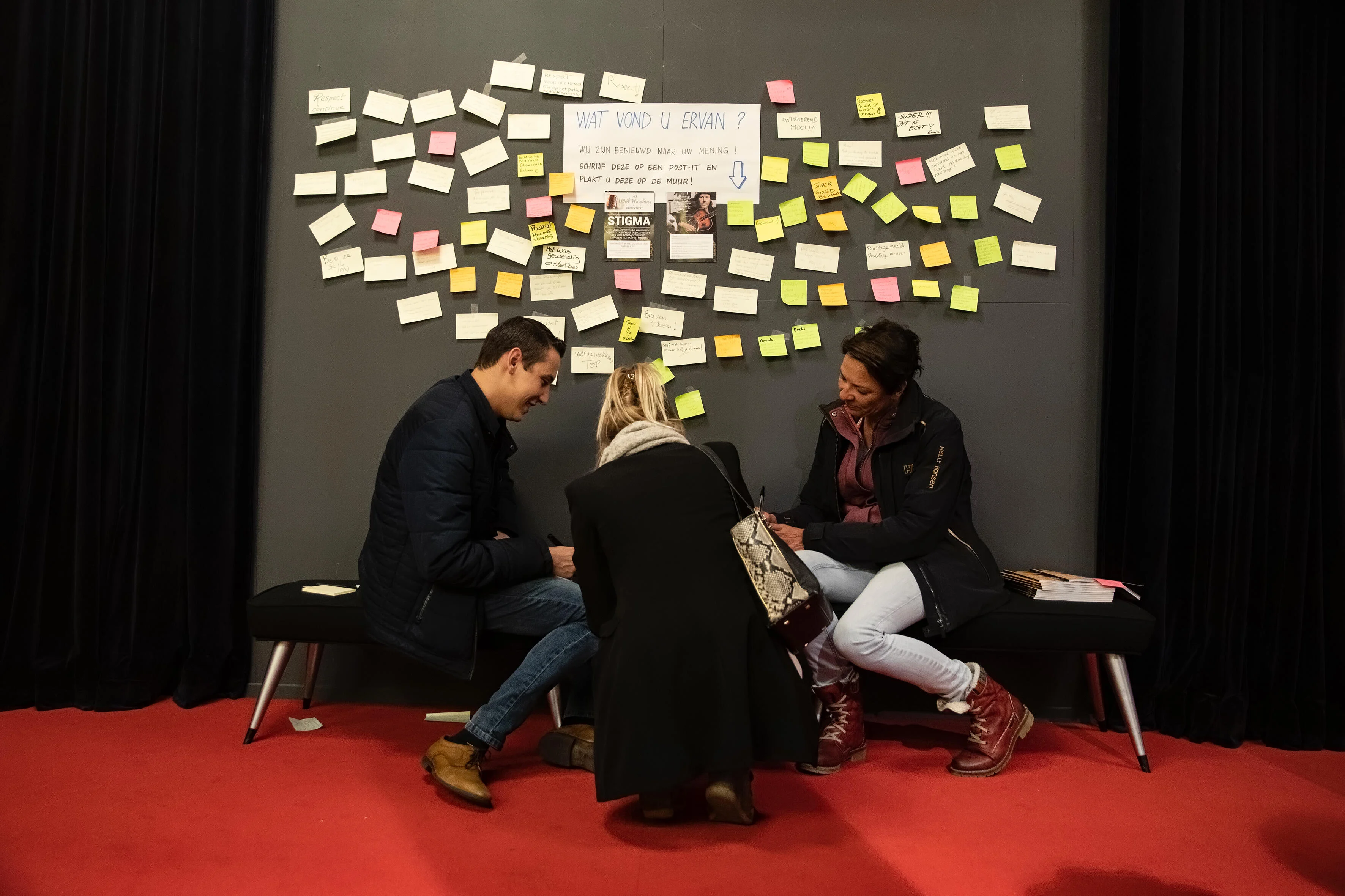 The Untold - Audience engagement after storytelling shows