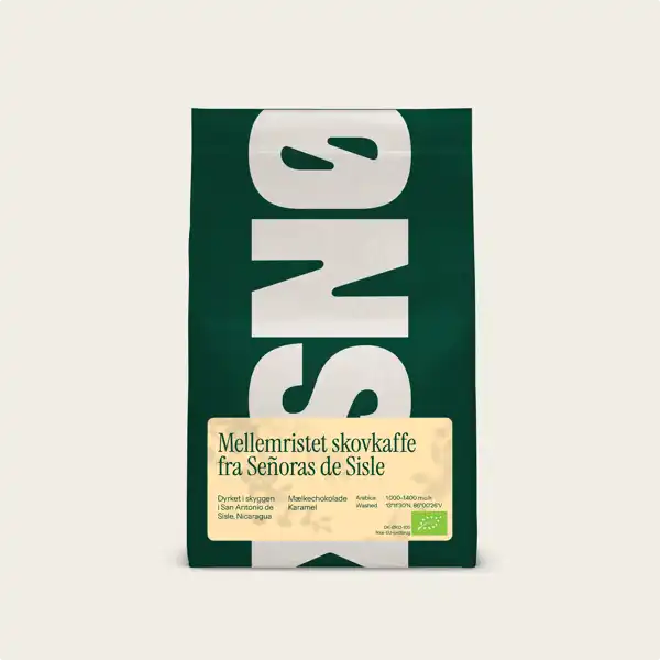 Señoras de Sisle - Mellemristet kaffe - 1kg.