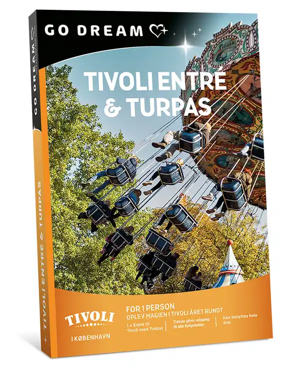 GO DREAM GAVEKORT - Tivoli Entré & Turpas