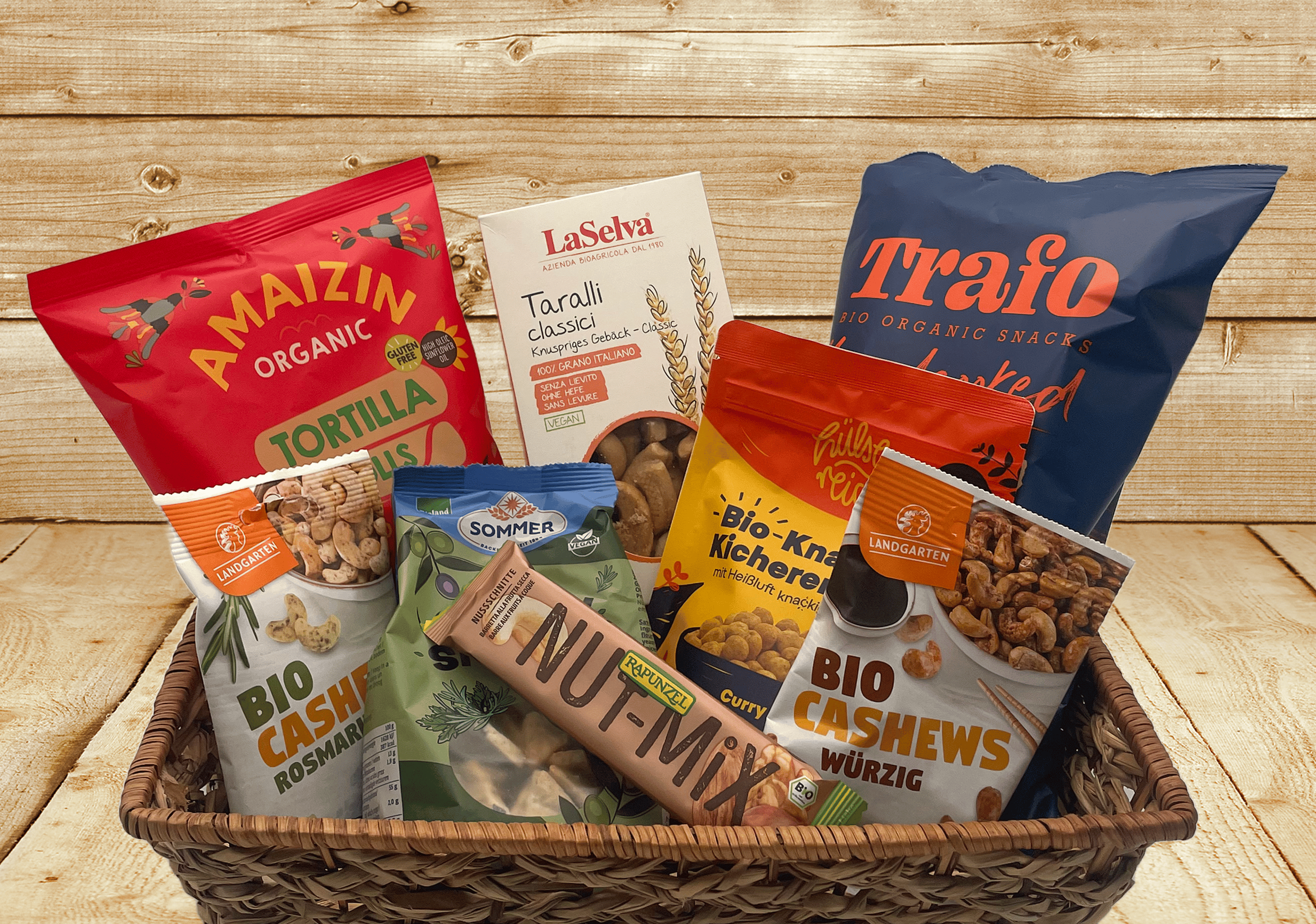 Salzige Bio Snack-Box