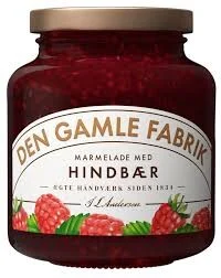 Hindbær marmelade (glas)