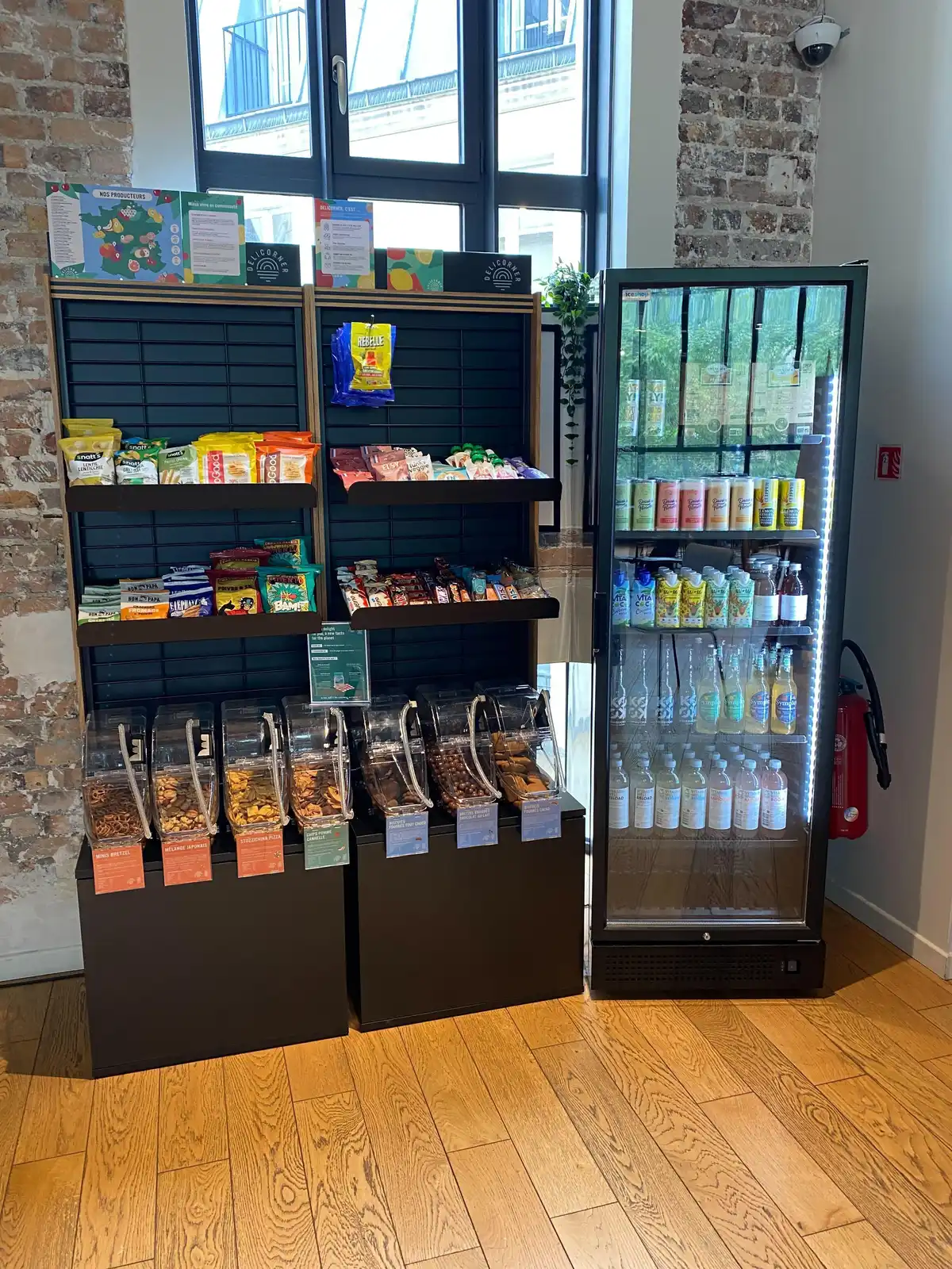 DELICORNER - Snack set-up from our client