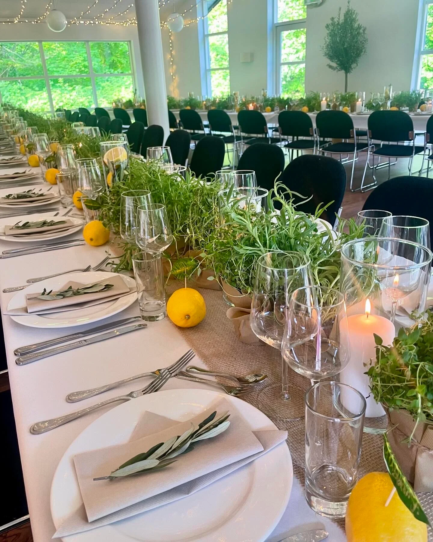 Drømme Events - Italiensk langbordsmiddag