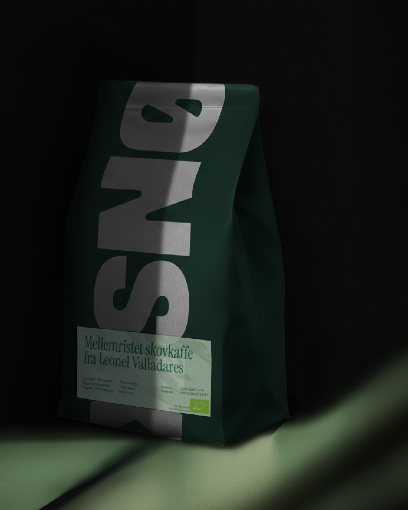 ØNSK ApS - Vores poser kommer i 250 grams og 1 kilos poser.
