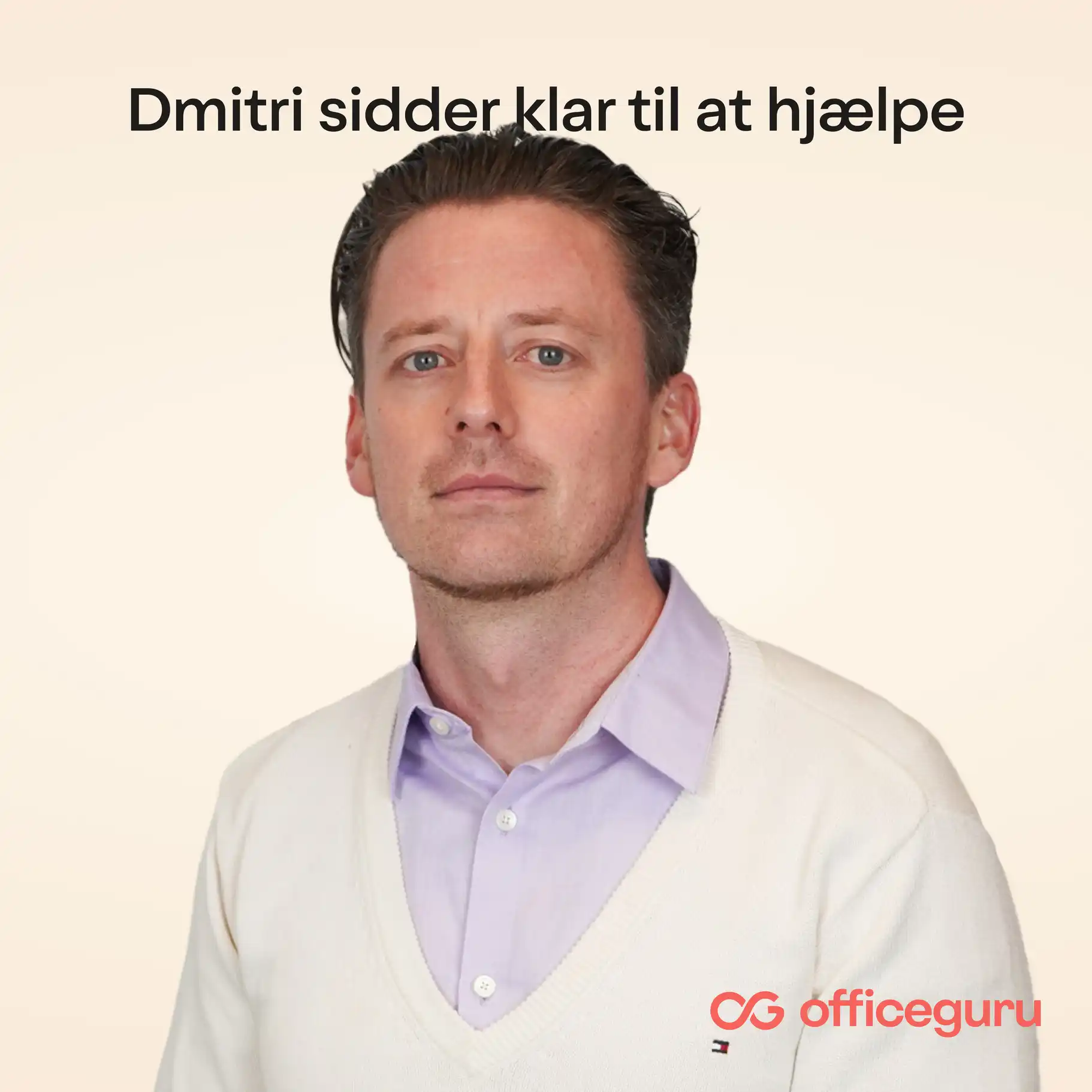An image of Dmitri from customer service, who is ready to help you.