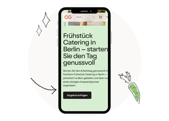 order fruhstuck catering