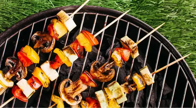 vegetarisches bbq catering
