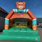 Bamse hoppeborg med tag