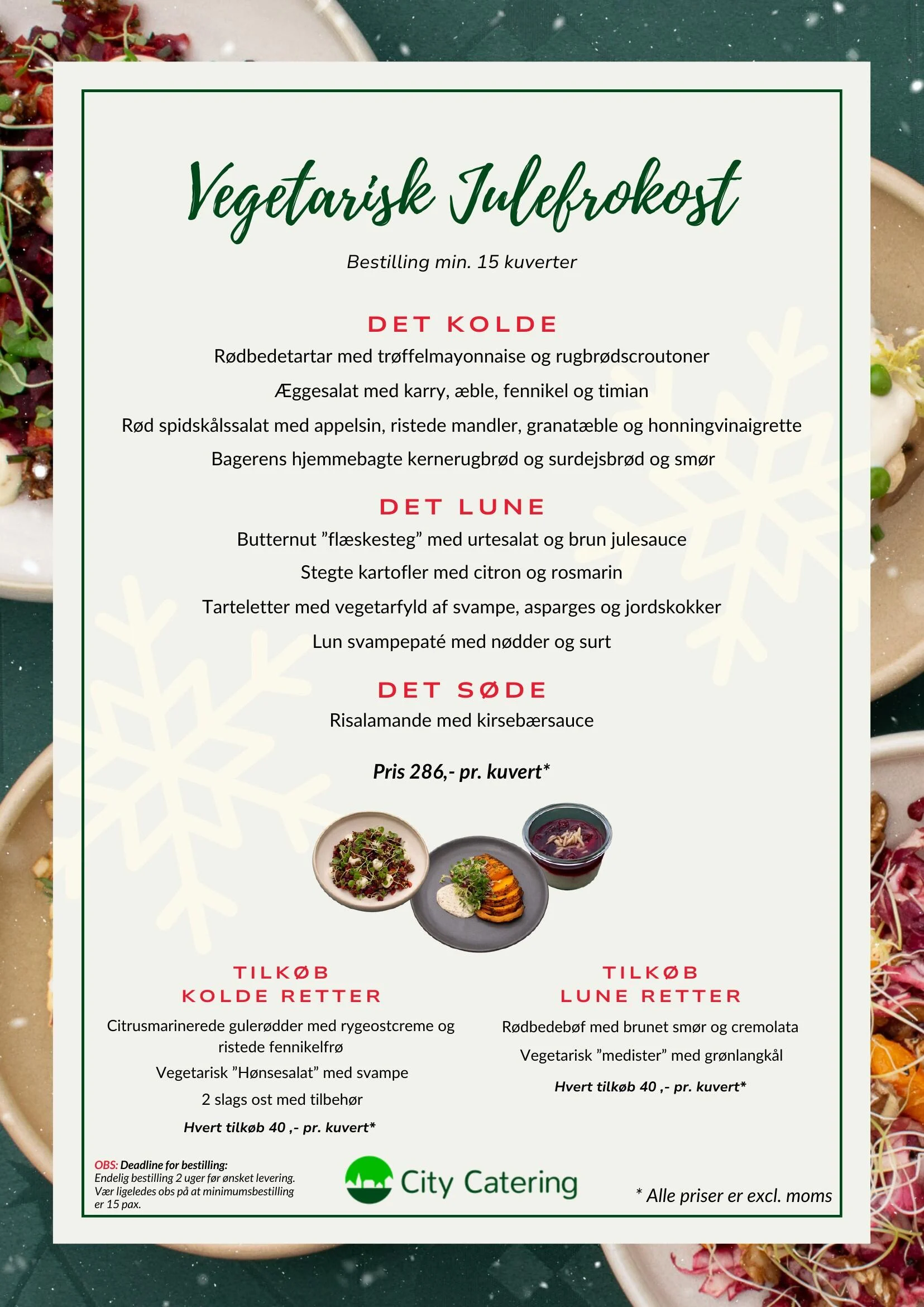 City Catering ApS - Julefrokost klassisk