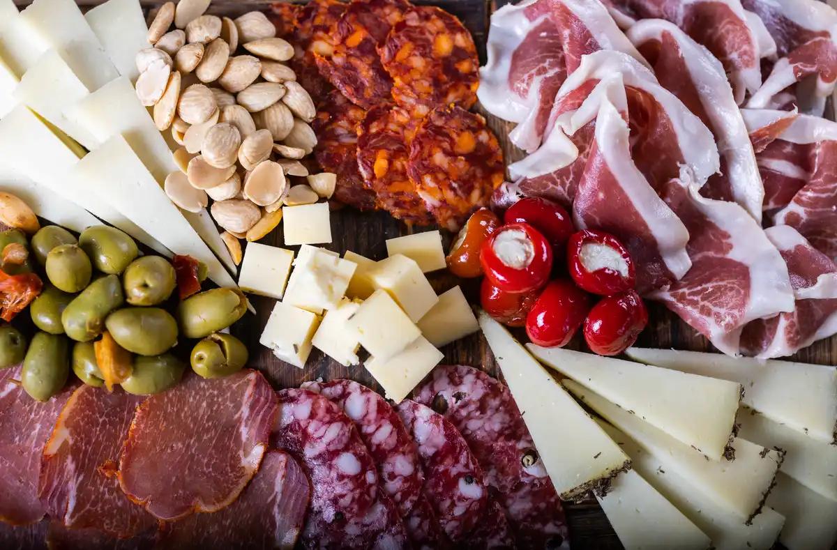 Chorines Tapas - Chorines charcuteribord