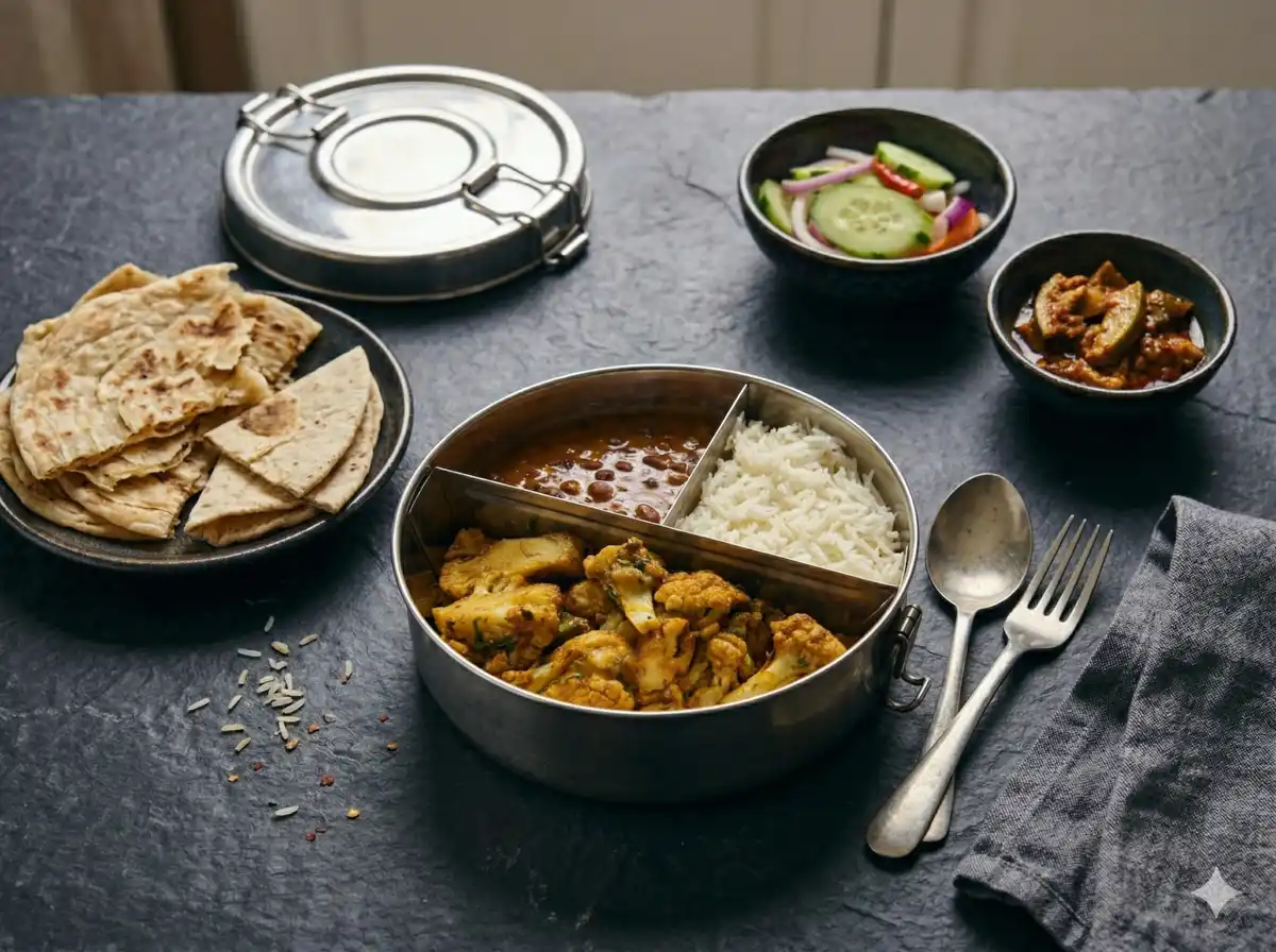 Biji’s - Lunch tiffin vegan