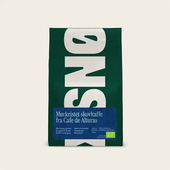 Café de Alturas - Mørkristet kaffe - 1 kg.