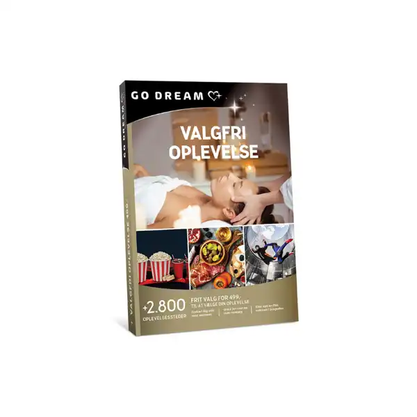 GO DREAM GAVEKORT - VALGFRI OPLEVELSE