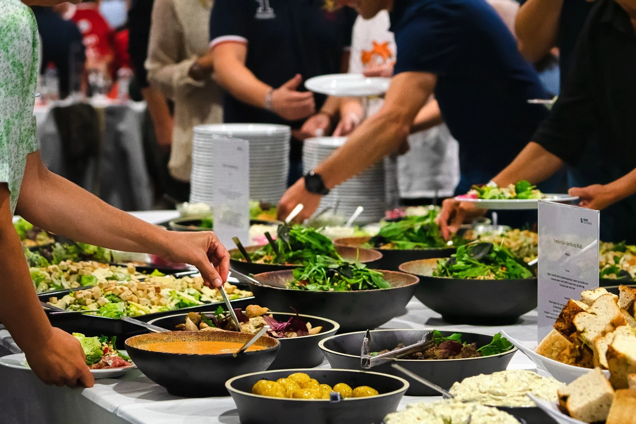 Nordic Food Service - Buffet med god variation af retter, så der er noget for enhver smag.
