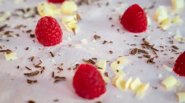 Raspberries Lakrids and White Chocolate